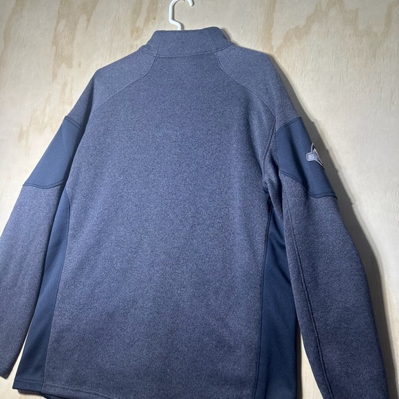 SPYDER Men's Empire Full Zip Fleece Jacket Lined Pockets Gray XL - Picture 10 of 11